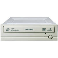 Samsung SH-S203P DVD Writer, Ivory (SH-S203P/BEWN)
